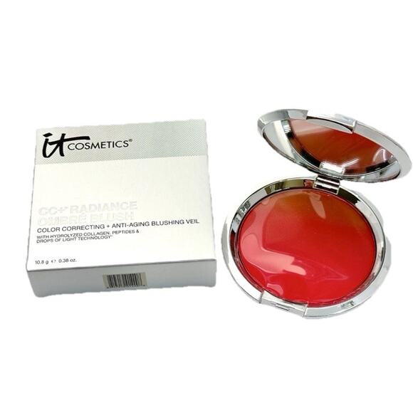 it cosmetics Other - IT Cosmetics CC+ Radiance OMBRE BLUSH Anti-Aging Correcting CORAL FLUSH 0.38 oz.